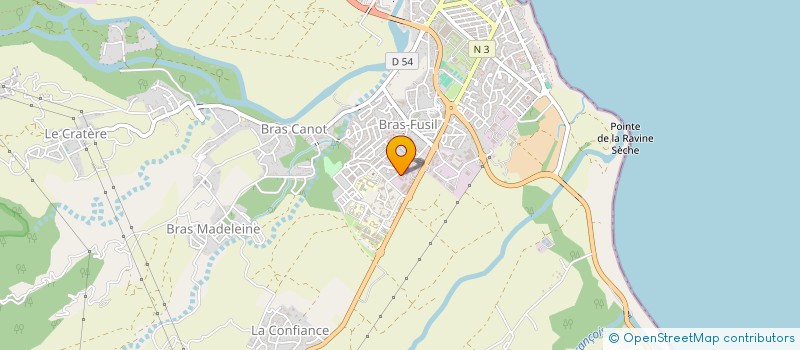 localisation de l'entreprise L'ATELIER  SAINT-BENOIT