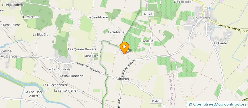 localisation de l'entreprise L'ATELIER AF  BLAISON-SAINT-SULPICE