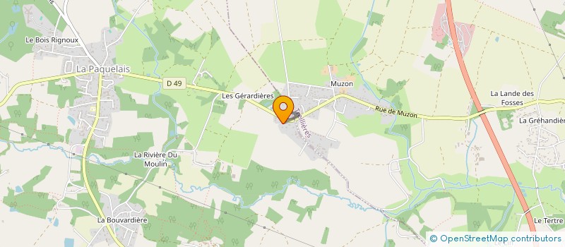 localisation de l'entreprise L'ATELIER ARC EN CIEL à VIGNEUX-DE-BRETAGNE