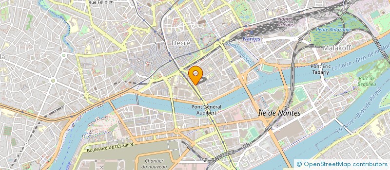 localisation de l'entreprise L'ATELIER ARGENTIQUE à NANTES
