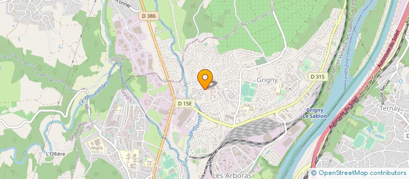 localisation de l'entreprise L ATELIER AROMATIQUE  GRIGNY