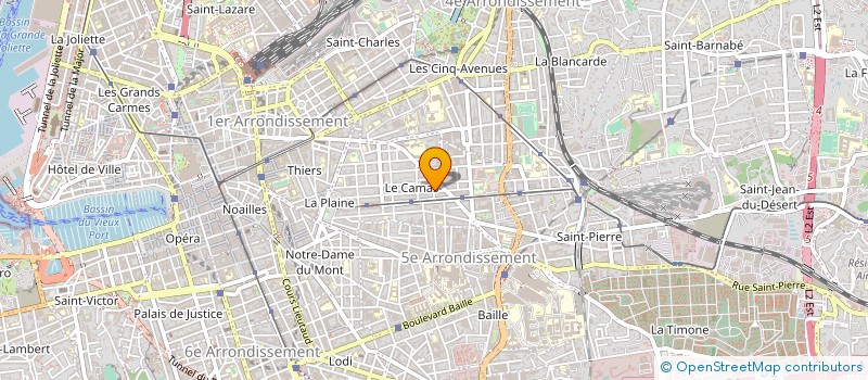 localisation de l'entreprise L'ATELIER ARTISANAL à MARSEILLE