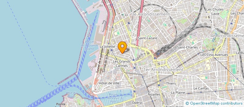 localisation de l'entreprise L'ATELIER ASSOCIATIF DE L'AUTOMOBILE à MARSEILLE