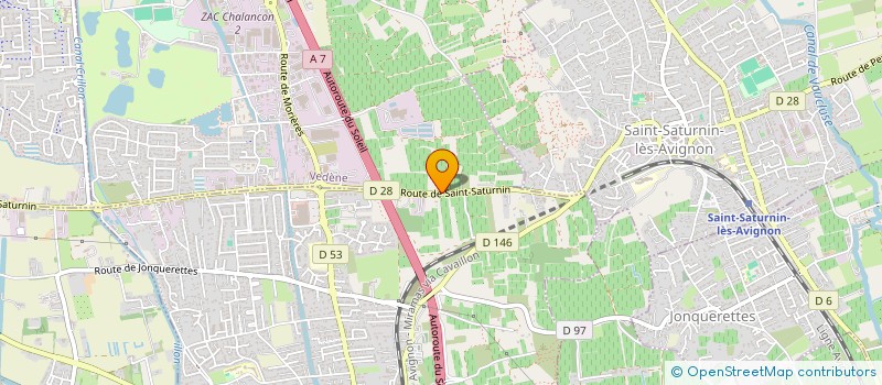 localisation de l'entreprise L'ATELIER AUTOMOBILE  VEDENE