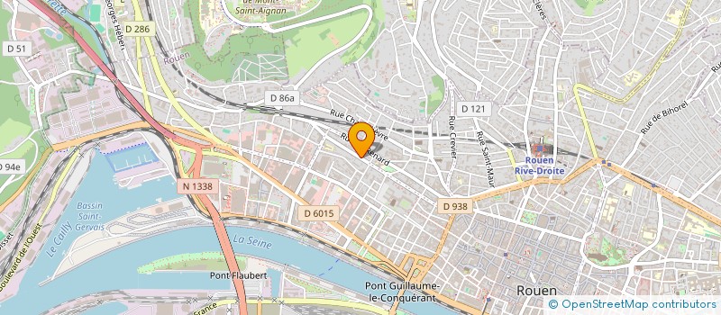 localisation de l'entreprise L'ATELIER AUTONOME  ROUEN