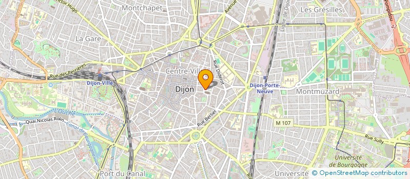 localisation de l'entreprise L'ATELIER B à DIJON
