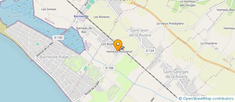 localisation de l'entreprise L'ATELIER B  SAINT-JEAN-DE-LA-RIVIERE