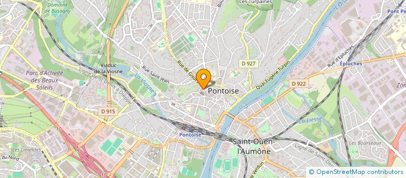 localisation de l'entreprise L ATELIER B TO ART  PONTOISE