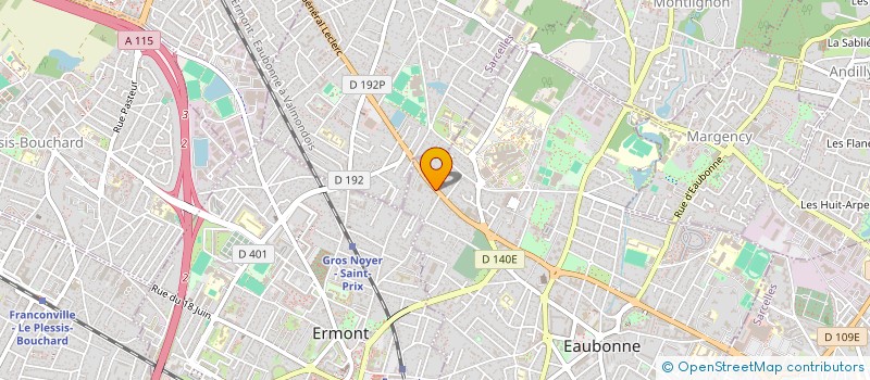 localisation de l'entreprise L'ATELIER B2R à EAUBONNE