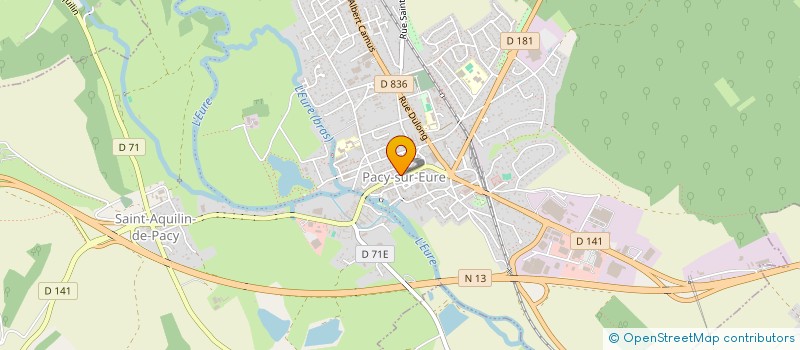 localisation de l'entreprise L ATELIER BA  PACY-SUR-EURE