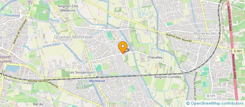 localisation de l'entreprise L'ATELIER BARBER SHOP  AVIGNON