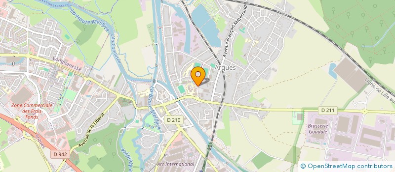 localisation de l'entreprise L'ATELIER BEAUTE à ARQUES