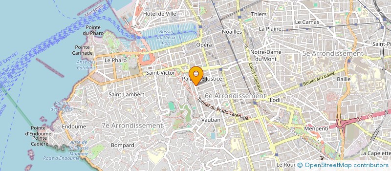 localisation de l'entreprise L ATELIER BERLINGOT à MARSEILLE