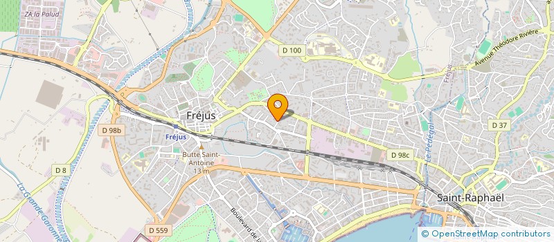 localisation de l'entreprise L'ATELIER BIS à FREJUS