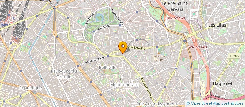 localisation de l'entreprise L'ATELIER BIS  PARIS