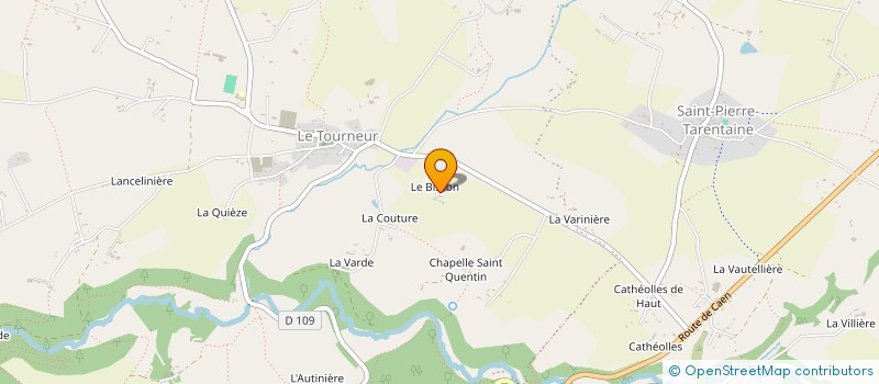 localisation de l'entreprise L'ATELIER BISSONNIER  SOULEUVRE EN BOCAGE
