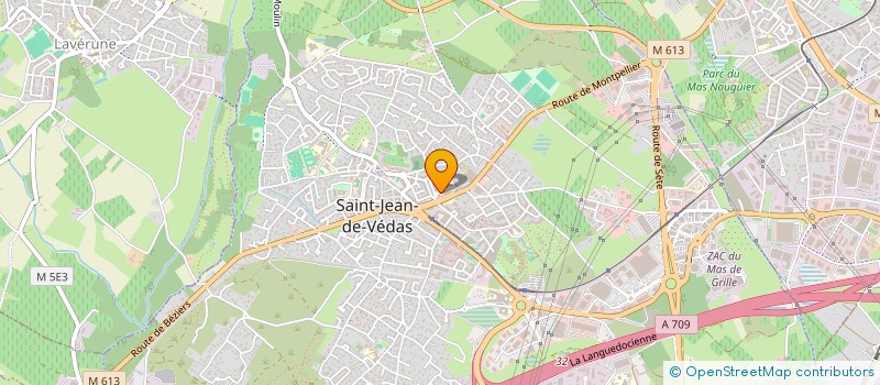 localisation de l'entreprise L'ATELIER BL  SAINT-JEAN-DE-VEDAS