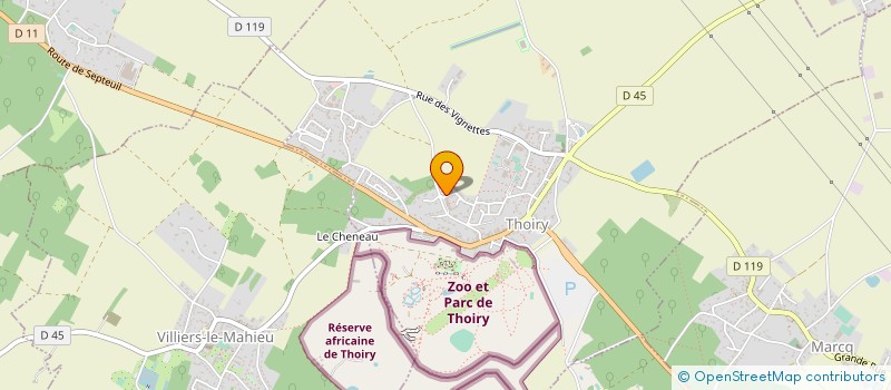 localisation de l'entreprise L ATELIER BOIS  THOIRY
