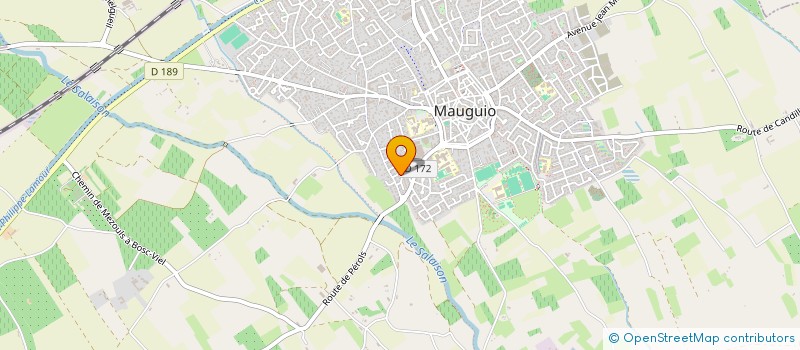 localisation de l'entreprise L'ATELIER BOTANIQUE  MAUGUIO