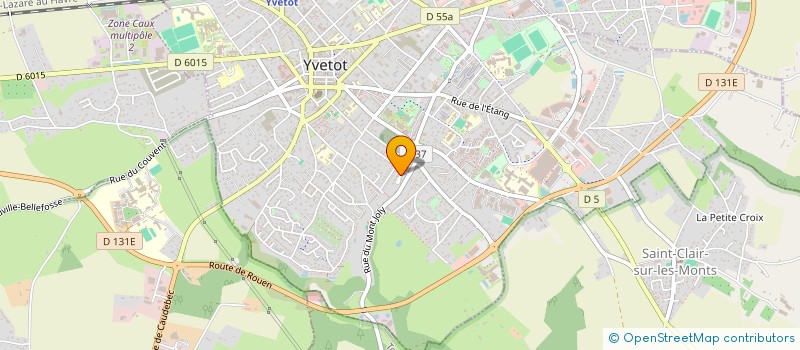 localisation de l'entreprise L'ATELIER BRICOLE à YVETOT