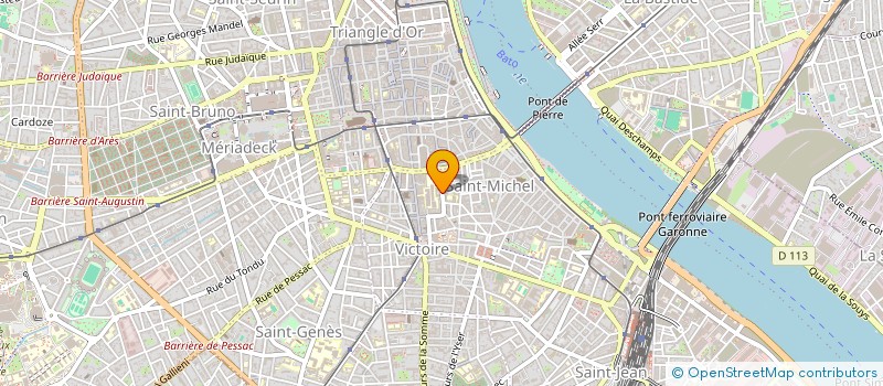 localisation de l'entreprise L'ATELIER BUDGETAIRE  BORDEAUX