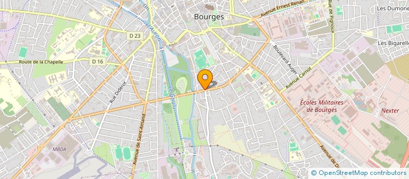 localisation de l'entreprise L'ATELIER BY FANNY  BOURGES