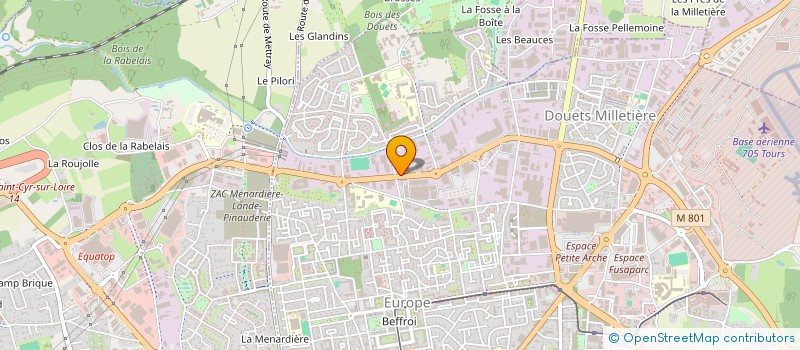 localisation de l'entreprise L'ATELIER BY TRADE  TOURS