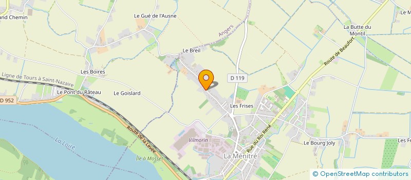 localisation de l'entreprise L'ATELIER C.L.F  LA MENITRE