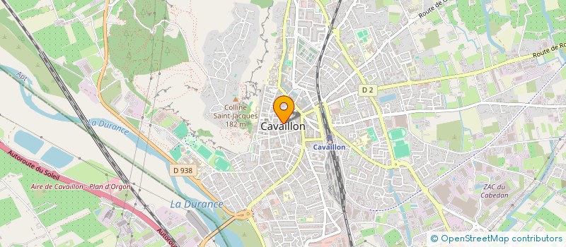 localisation de l'entreprise L'ATELIER CANIN  CAVAILLON