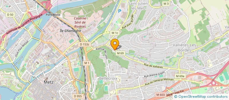 localisation de l'entreprise L'ATELIER CAPANNA à SAINT-JULIEN-LES-METZ