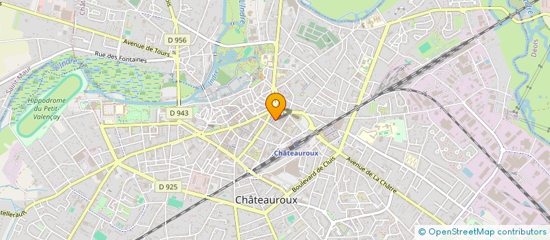 localisation de l'entreprise L'ATELIER CASTELROUSSIN à CHATEAUROUX