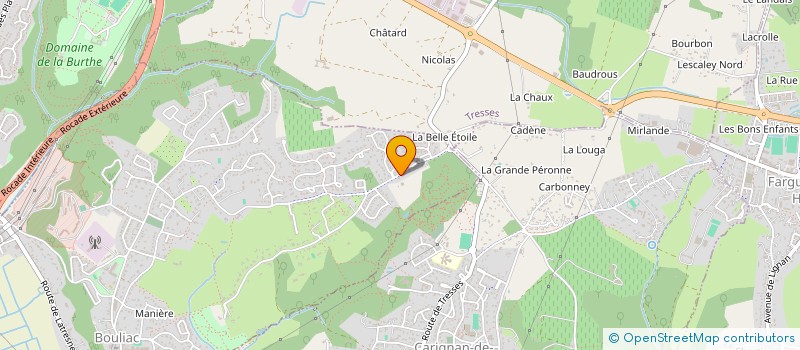 localisation de l'entreprise L'ATELIER CATAPULTE  BOULIAC