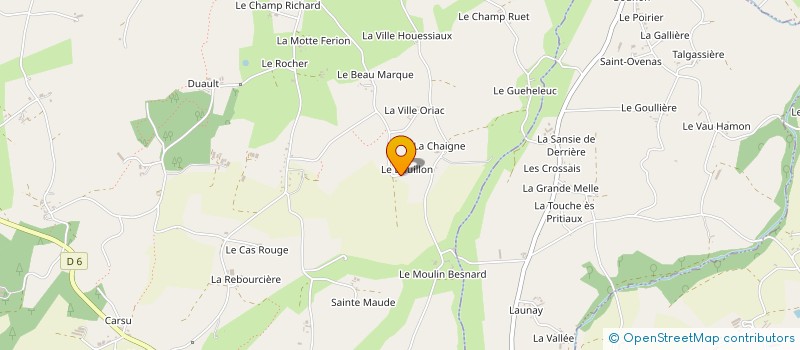 localisation de l'entreprise L'ATELIER CERULEEN  TREBRY