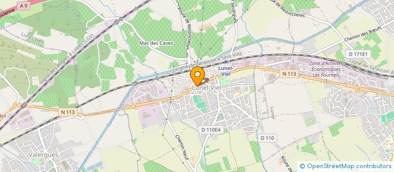 localisation de l'entreprise L ATELIER CERULEUM  LUNEL-VIEL