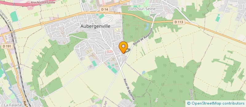 localisation de l'entreprise L'ATELIER & CO  PAR ISABELLE ET PHILO à AUBERGENVILLE