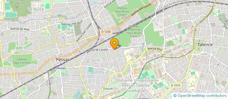 localisation de l'entreprise L'ATELIER COACHING ET CREATIVITE  PESSAC