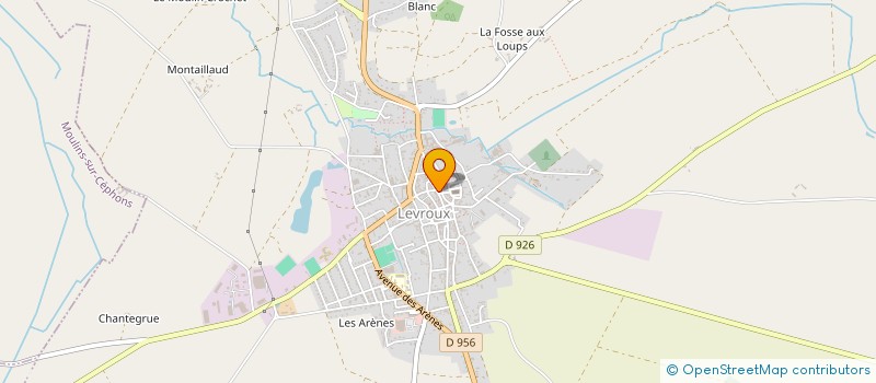 localisation de l'entreprise L'ATELIER COIFFURE à LEVROUX