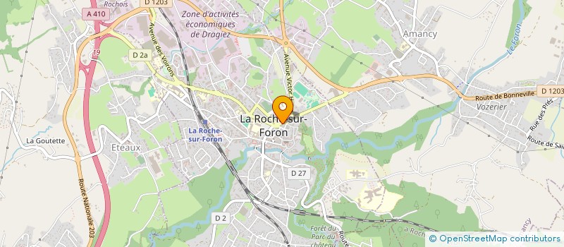 localisation de l'entreprise L'ATELIER COIFFURE DE MIMI  LA ROCHE-SUR-FORON