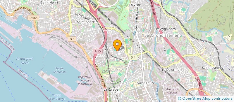localisation de l'entreprise L'ATELIER CONCEPT à MARSEILLE