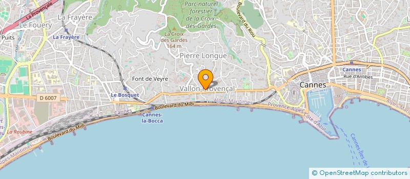 localisation de l'entreprise L'ATELIER CONSULTING à CANNES