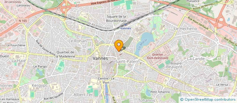 localisation de l'entreprise L'ATELIER COOPERATIF ET CITOYEN à VANNES