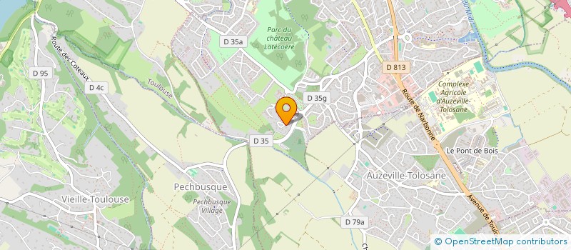 localisation de l'entreprise L'ATELIER COULEURS D'AUTAN à RAMONVILLE-SAINT-AGNE