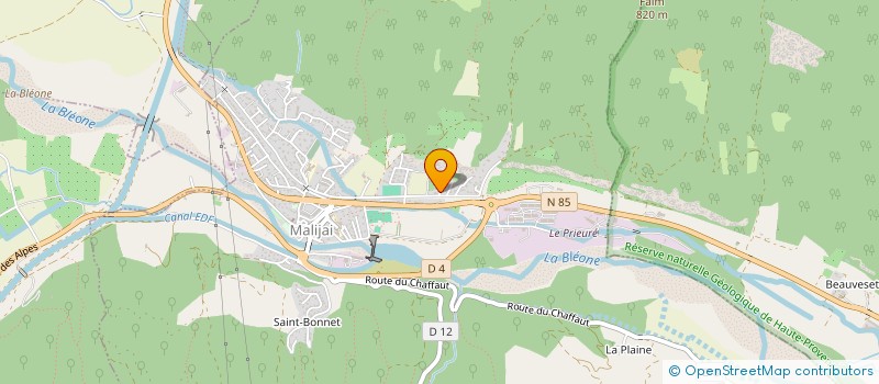 localisation de l'entreprise L'ATELIER CREAT'ION  MALIJAI