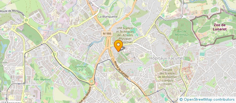 localisation de l'entreprise L' ATELIER CROISE à MONTPELLIER