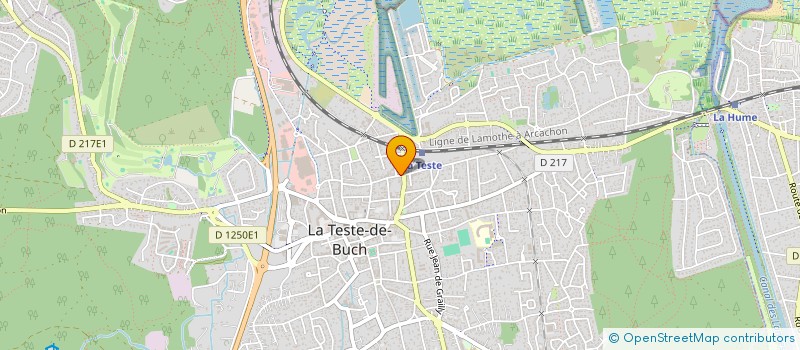 localisation de l'entreprise L'ATELIER D'A  LA TESTE-DE-BUCH