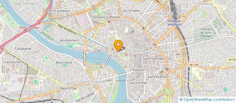 localisation de l'entreprise L'ATELIER D'A COTE à TOULOUSE