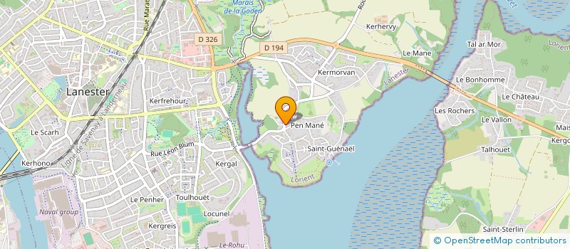 localisation de l'entreprise L'ATELIER D'ADAM  LANESTER