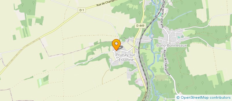 localisation de l'entreprise L'ATELIER D'ALEX  PRUNAY-SUR-ESSONNE