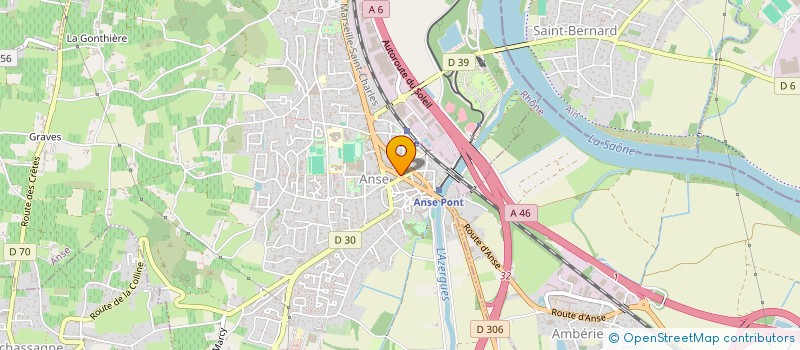 localisation de l'entreprise L'ATELIER D'ALEX  ANSE