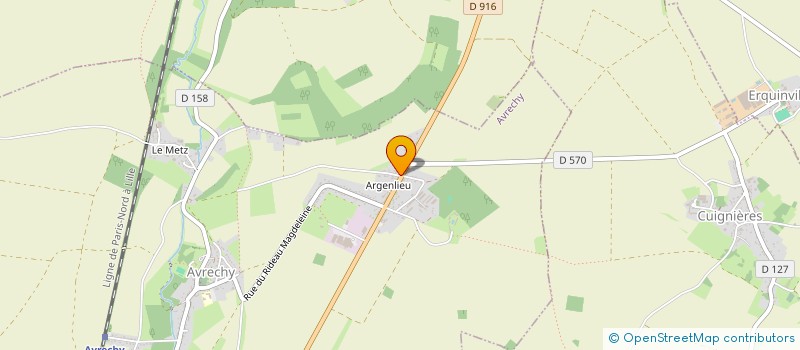 localisation de l'entreprise L'ATELIER D'ALEXANDRA  AVRECHY